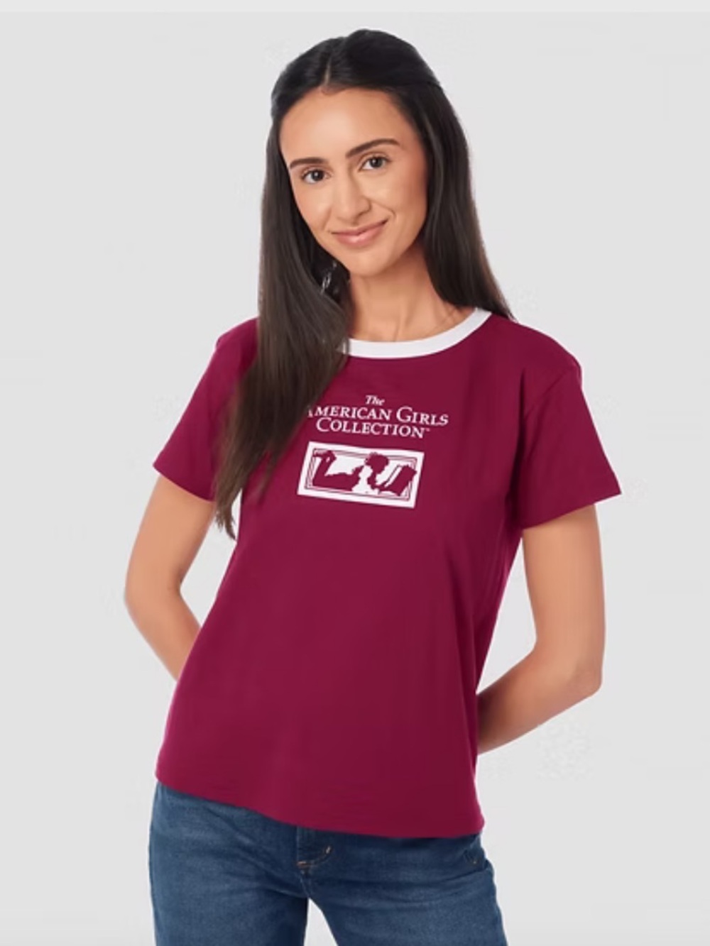 The American Girls Collection Ringer Tee for Women